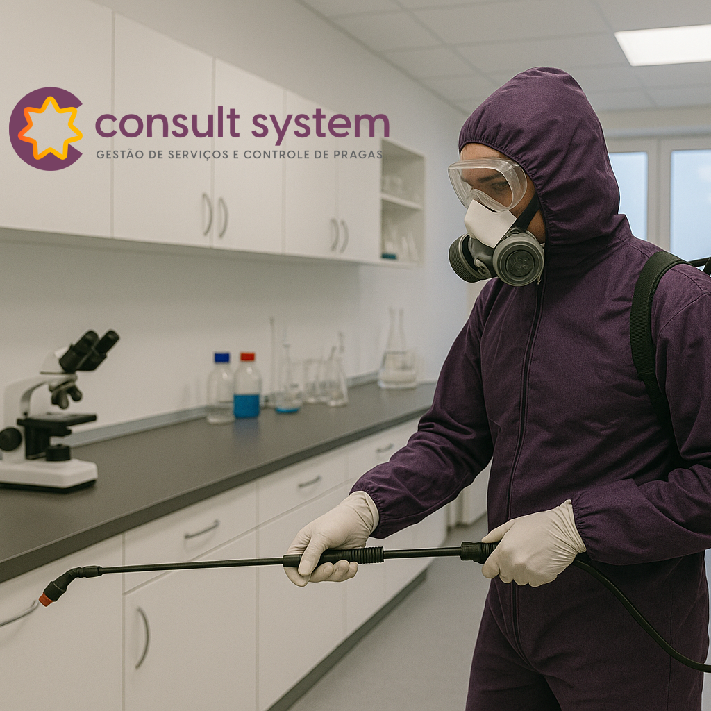 dedetização de laboratórios no rio de janeiro. Dedetizadora Consult System