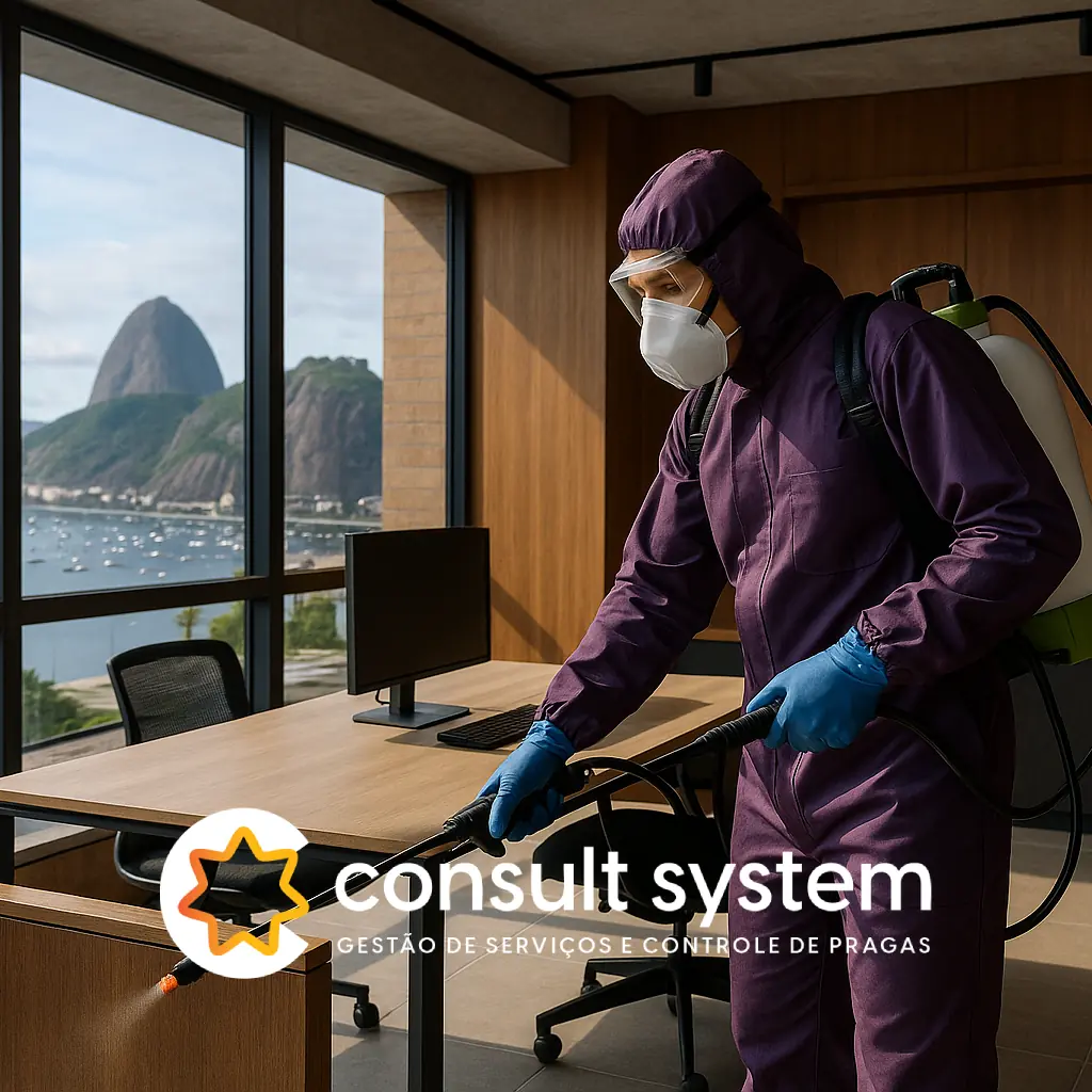 dedetização de escritórios no rio de janeiro. dedetizadora consult system