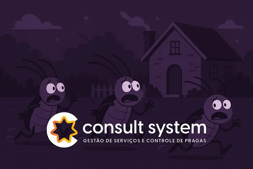 Como acabar com baratas em casa. Consult System gestão de serviços e controle de pragas