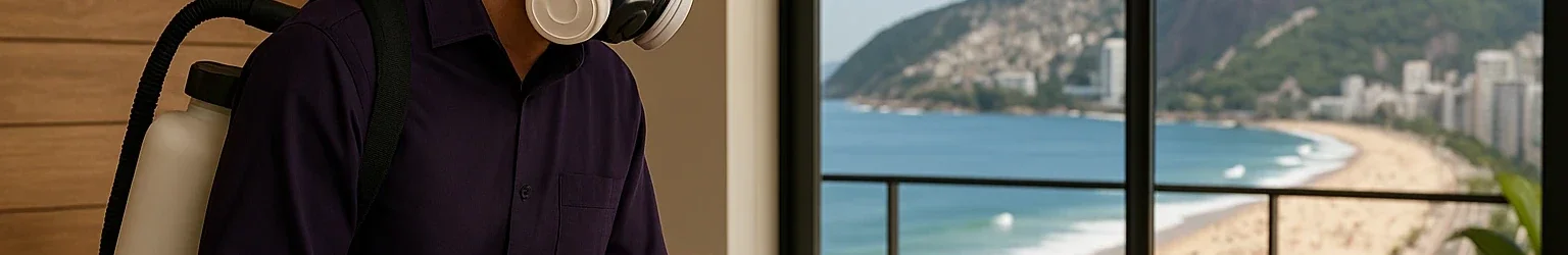 Equipe da Consult System, empresa de dedetização licenciada pelo INEA no Rio de Janeiro, pronta para atendimento profissional.